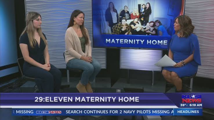 29:Eleven staff on the set of the Fox 5 San Diego interview